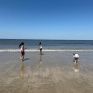 Enfants sur la plage